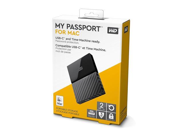 wd my passport for mac with os 12